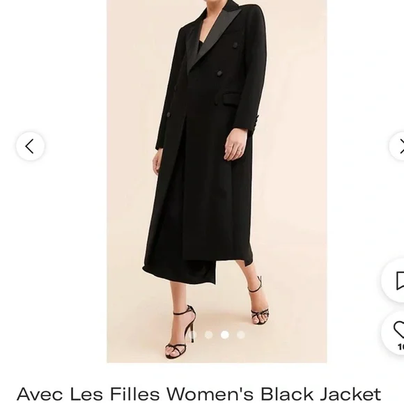 ‼️SALE‼️ Avec Les Filles Black structure jacket - Picture 2 of 6